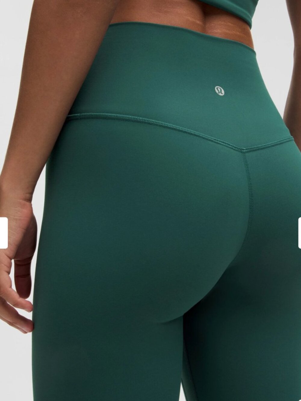 LULULEMON ALIGN HIGH RISE 25" | SIZE 4 | STORM TEAL - Picture 4 of 9